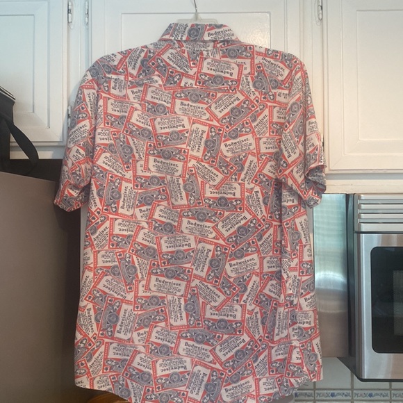Vintage Budweiser button up - Picture 5 of 5